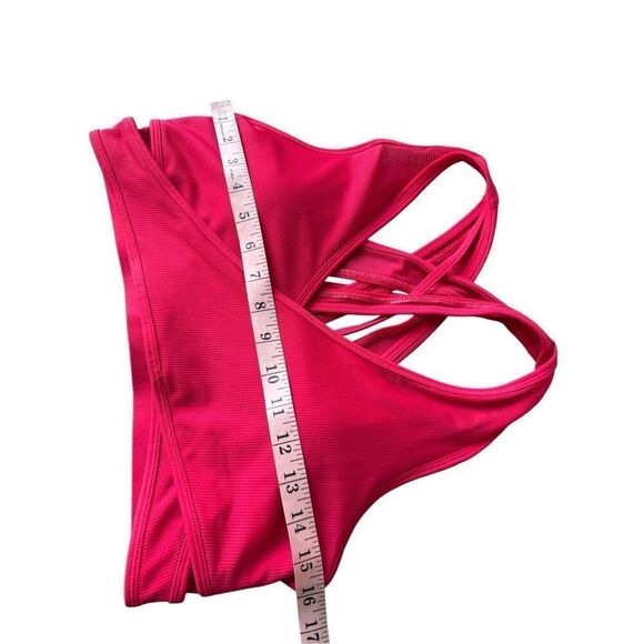 Fabletics Faye Medium Impact Sports Bra II In Lipstick Red Size L - Picture 8 of 10